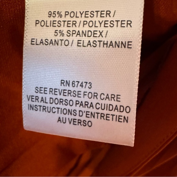 Julian Taylor Burnt Orange Cardigan - Picture 6 of 8